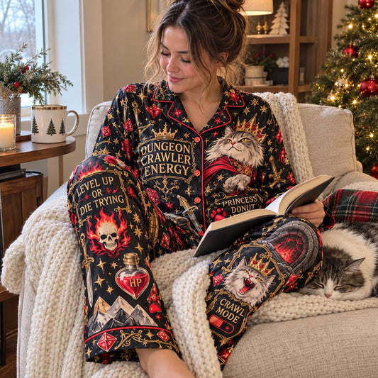 Dungeon Crawler Carl Pajama Set - cozy bedroom look