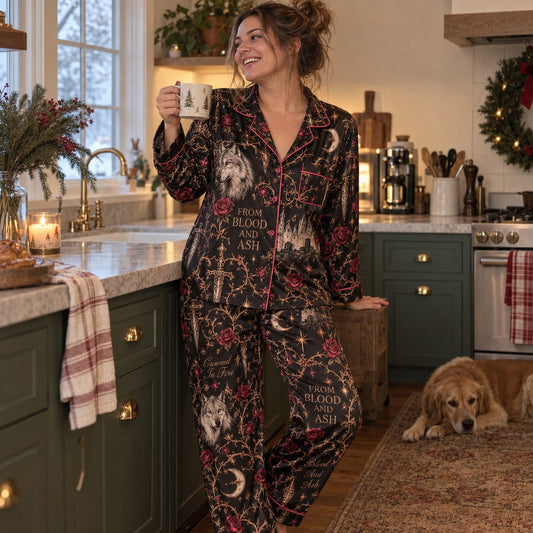 From Blood and Ash Pajama Set - cozy bedroom look