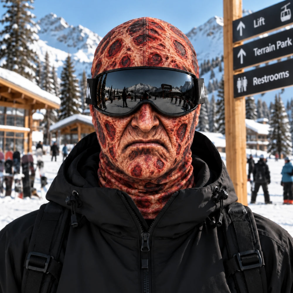 Halloween Horror Ski Masks Collection, Horror Character Balaclava, Scary Face Costume Mask for Skiing Snowboarding Gear