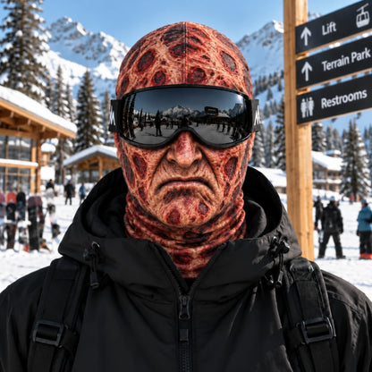 Halloween Horror Ski Masks Collection, Horror Character Balaclava, Scary Face Costume Mask for Skiing Snowboarding Gear