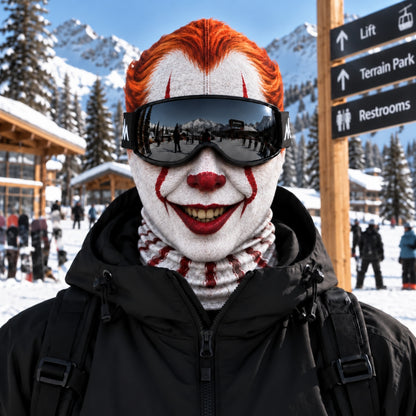 Halloween Horror Ski Masks Collection, Horror Character Balaclava, Scary Face Costume Mask for Skiing Snowboarding Gear