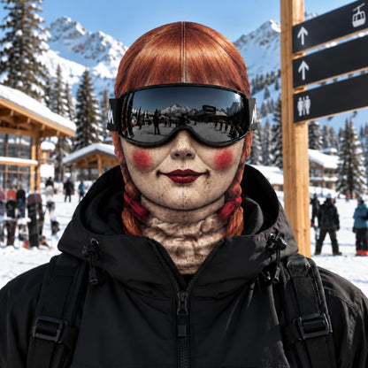 Halloween Horror Ski Masks Collection, Horror Character Balaclava, Scary Face Costume Mask for Skiing Snowboarding Gear