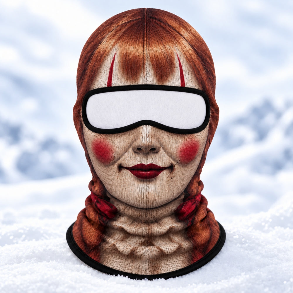 Halloween Horror Ski Masks Collection, Horror Character Balaclava, Scary Face Costume Mask for Skiing Snowboarding Gear