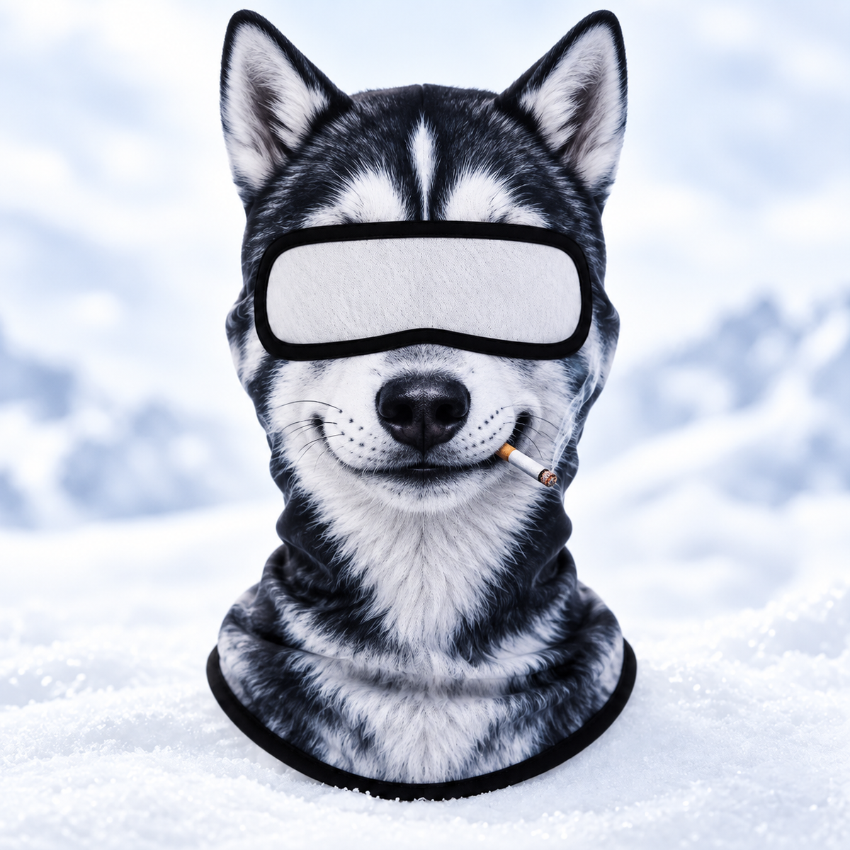 Funny Animal Ski Mask, 3D Animal Balaclava, Winter Face Mask Costume