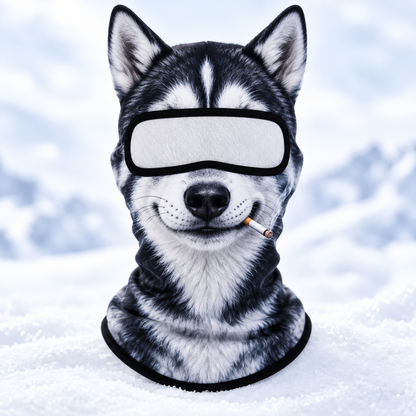 Funny Animal Ski Mask, 3D Animal Balaclava, Winter Face Mask Costume