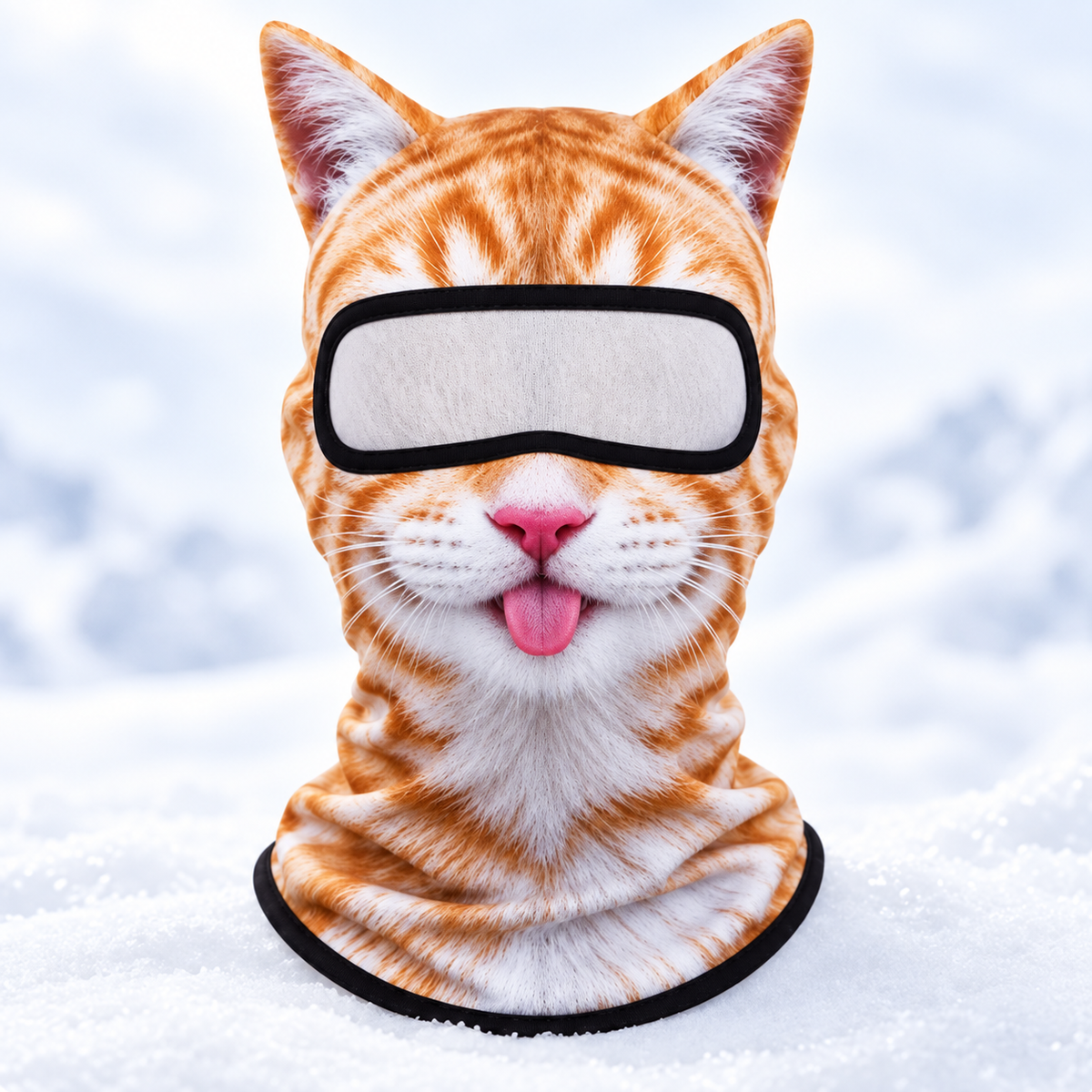 Funny Animal Ski Mask, 3D Animal Balaclava, Winter Face Mask Costume