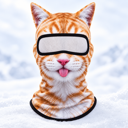 Funny Animal Ski Mask, 3D Animal Balaclava, Winter Face Mask Costume