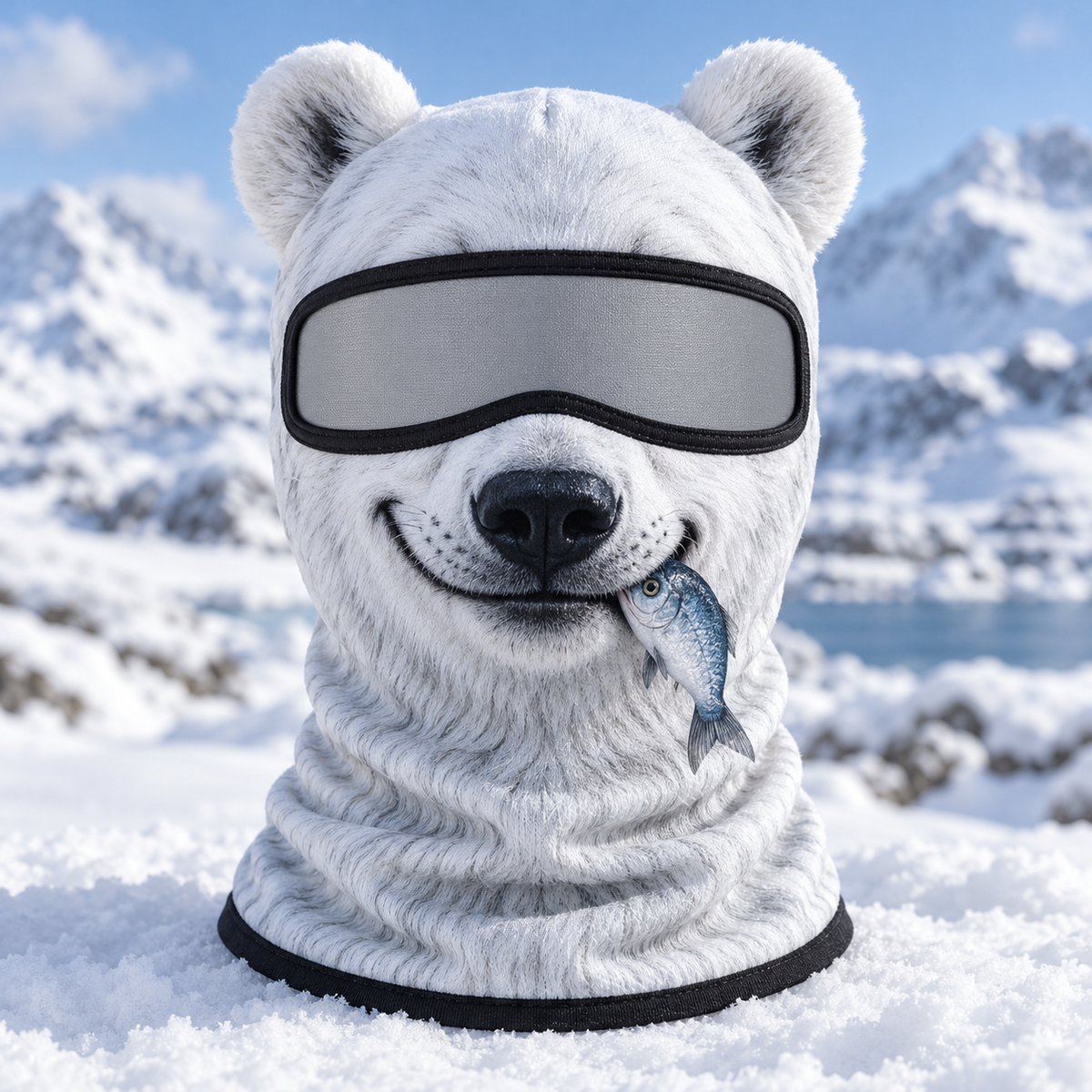 Funny Animal Ski Mask, 3D Animal Balaclava, Winter Face Mask Costume