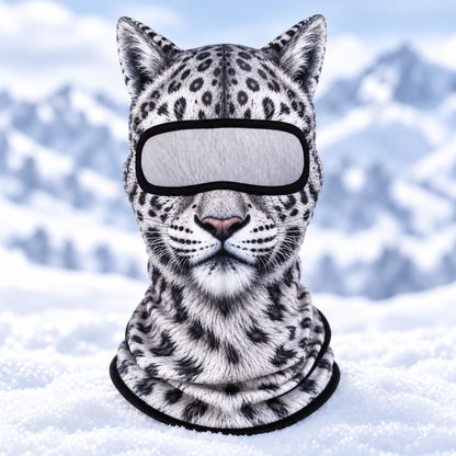 Funny Animal Ski Mask, 3D Animal Balaclava, Winter Face Mask Costume