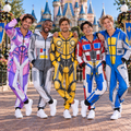 Robot Costume Jumpsuit Pajamas, Mecha Onesie, Matching Group Outfit, Robot Cosplay Sleepwear