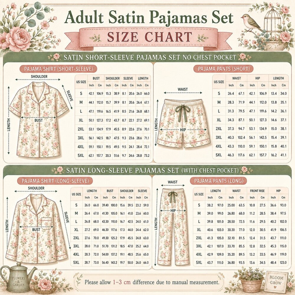 Cream Christmas Character Pajamas Set, Long Sleeve, Short Sleeve or Pajama Pants, Festive Holiday Sleepwear