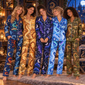 Wings of Fire Dragon Satin Pajamas – Personalized Wings of Fire Merch, Dragon PJ Set Gift