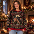 Paedyn and Kai Enemies to Lovers Knit Ugly Christmas Sweater – Powerless Lauren Roberts Gift