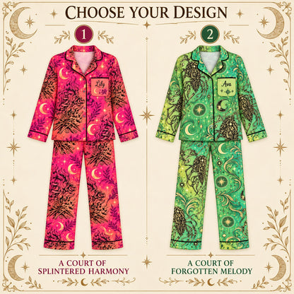 Choose your design – 2 ACOTAR satin pajama prints