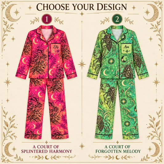 Choose your design – 2 ACOTAR satin pajama prints