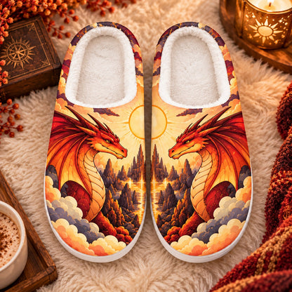 Wings of Fire SkyWing slippers