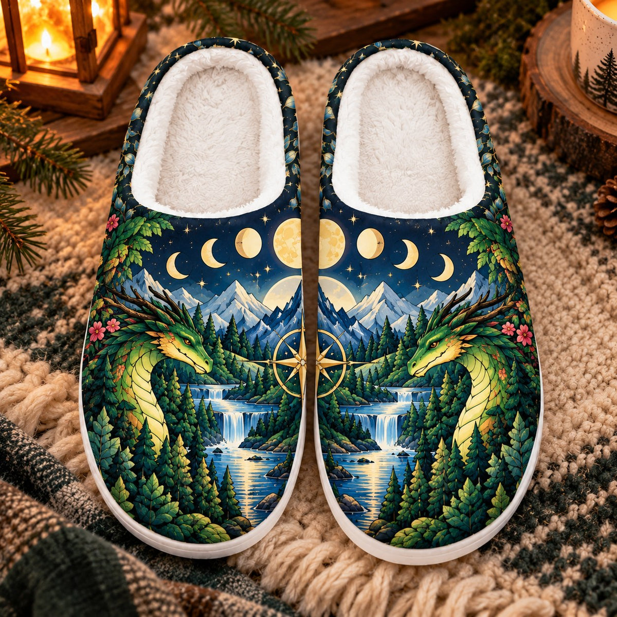 Wings of Fire LeafWing slippers