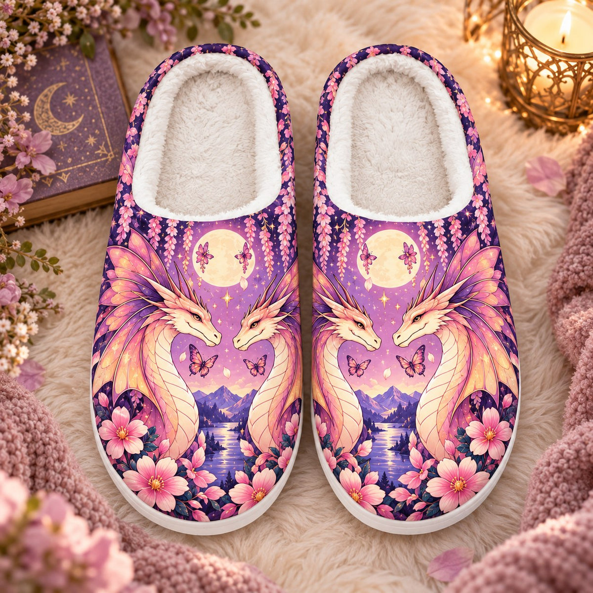 Wings of Fire SilkWing slippers