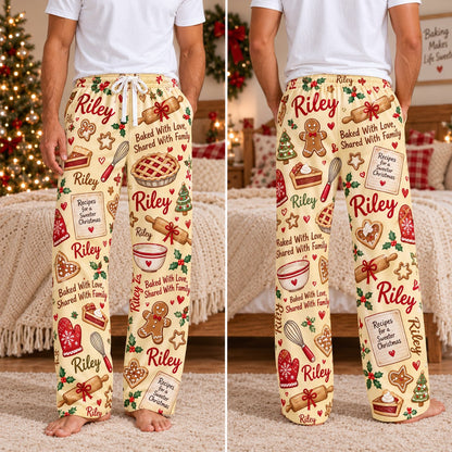 Personalized Christmas satin pajamas toyland - view 5