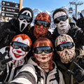 Halloween Horror Ski Masks Collection, Horror Character Balaclava, Scary Face Costume Mask for Skiing Snowboarding Gear