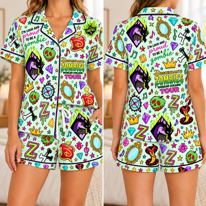 Short sleeve set - mint print