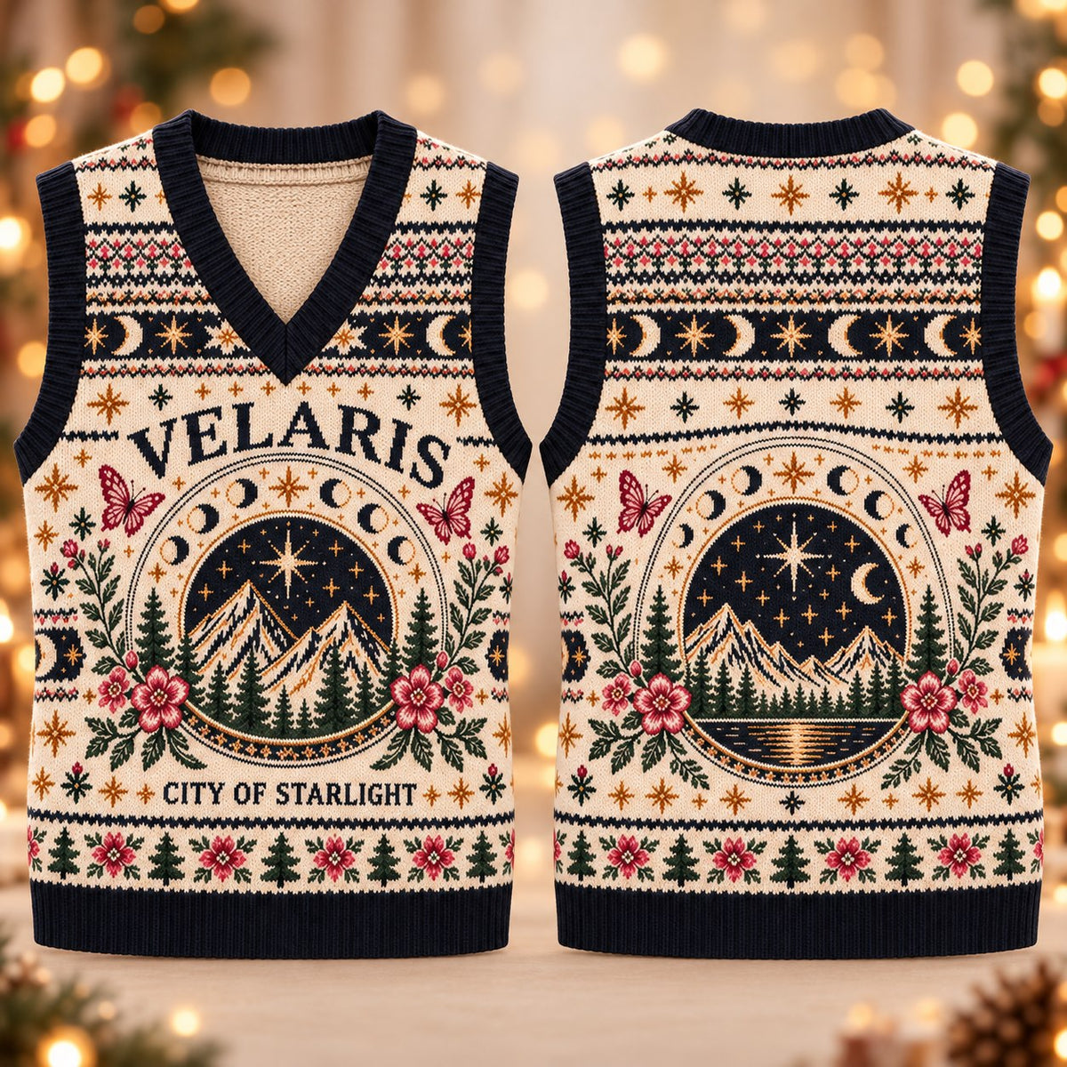 Velaris City of Starlight Cardigan Vest - view 5