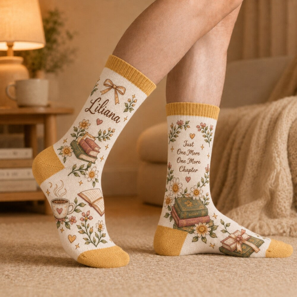Funny Book Lover Socks, Fuck Off I’m Reading Socks, Cozy Reading Socks for Women, Bookworm Gift, Reader Gift for Her
