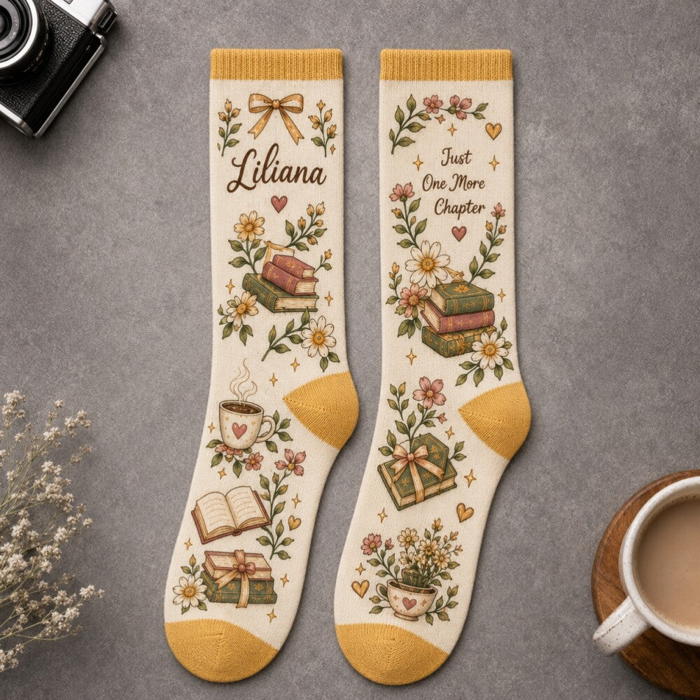 Funny Book Lover Socks, Fuck Off I’m Reading Socks, Cozy Reading Socks for Women, Bookworm Gift, Reader Gift for Her