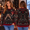 Manon Blackbeak Fear Makes Us Sharp Knit Ugly Christmas Sweater – Throne of Glass Gift