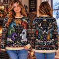 Wings of Fire Different Wings Same Sky Knit Ugly Christmas Sweater – WoF Dragon Gift