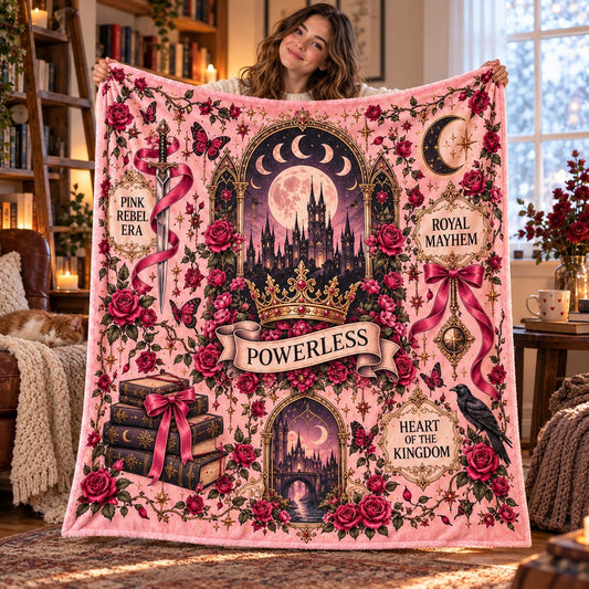 Powerless Blanket - held up