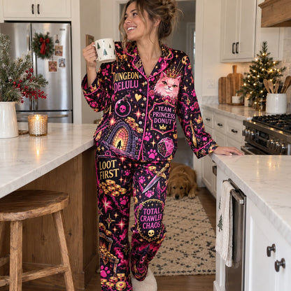 Dungeon Crawler Carl Pajama Set - cozy bedroom look