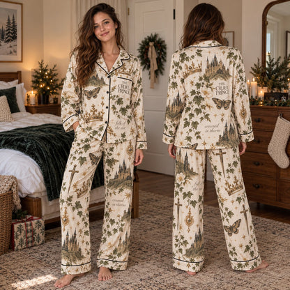 The Cruel Prince Pajama Set - front and back view