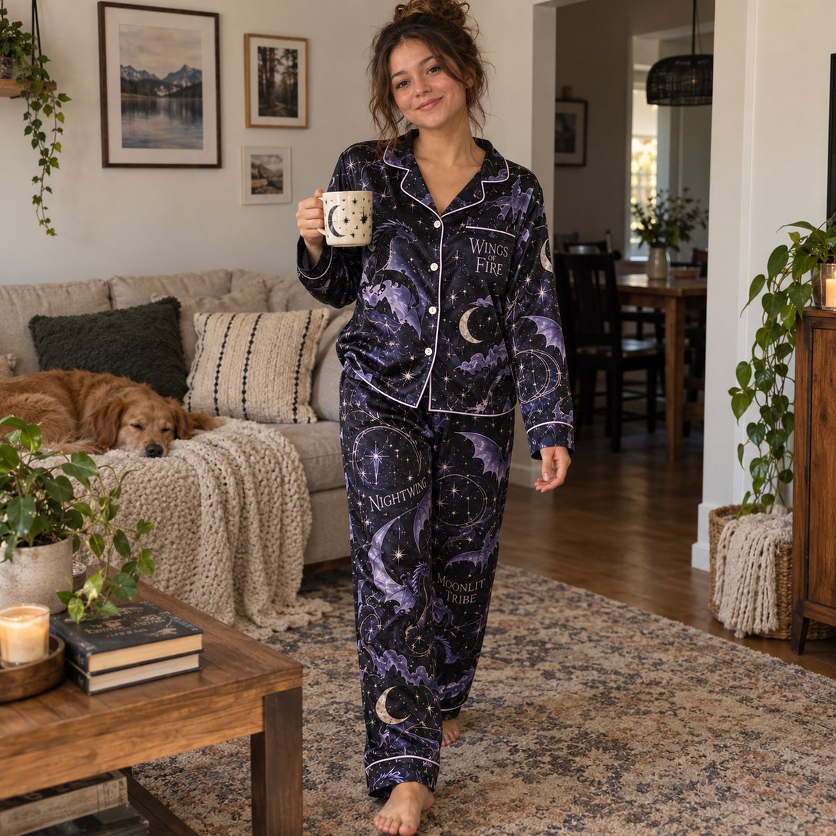 Wings of Fire Pajama Set - cozy at-home look