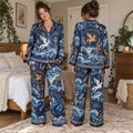 Percy Jackson Pajama Set, Camp Half-Blood Sea of Monsters Satin Pajamas, Greek Mythology PJs, Bookish Christmas Gift, Booktok Merch