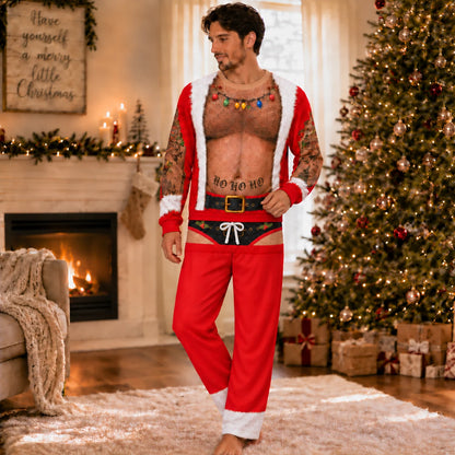 Naughty Couples Ugly Christmas Sweaters - His & Her Set
