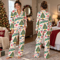Holiday Movie Pajama Set, Son of a Nutcracker Satin Pajamas, Christmas Tree Holiday Movie PJs, Funny Christmas Pajamas, Christmas Gift